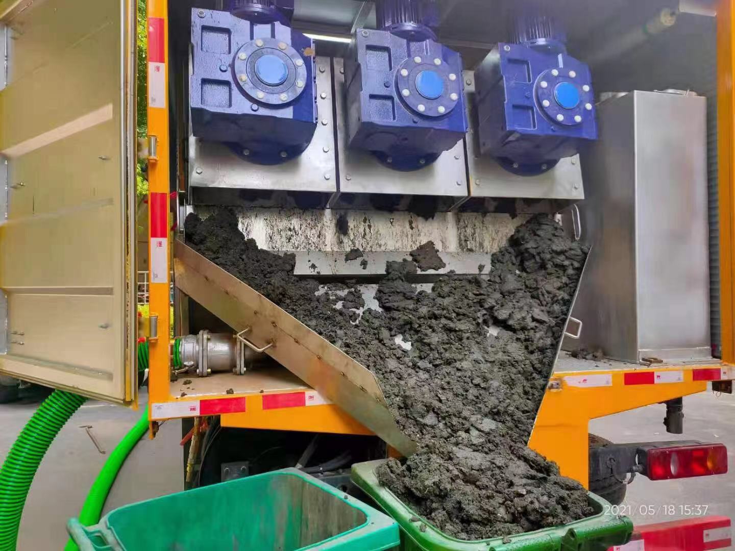 雅安化粪池清掏城市维护站-泥浆净化干湿分离处理